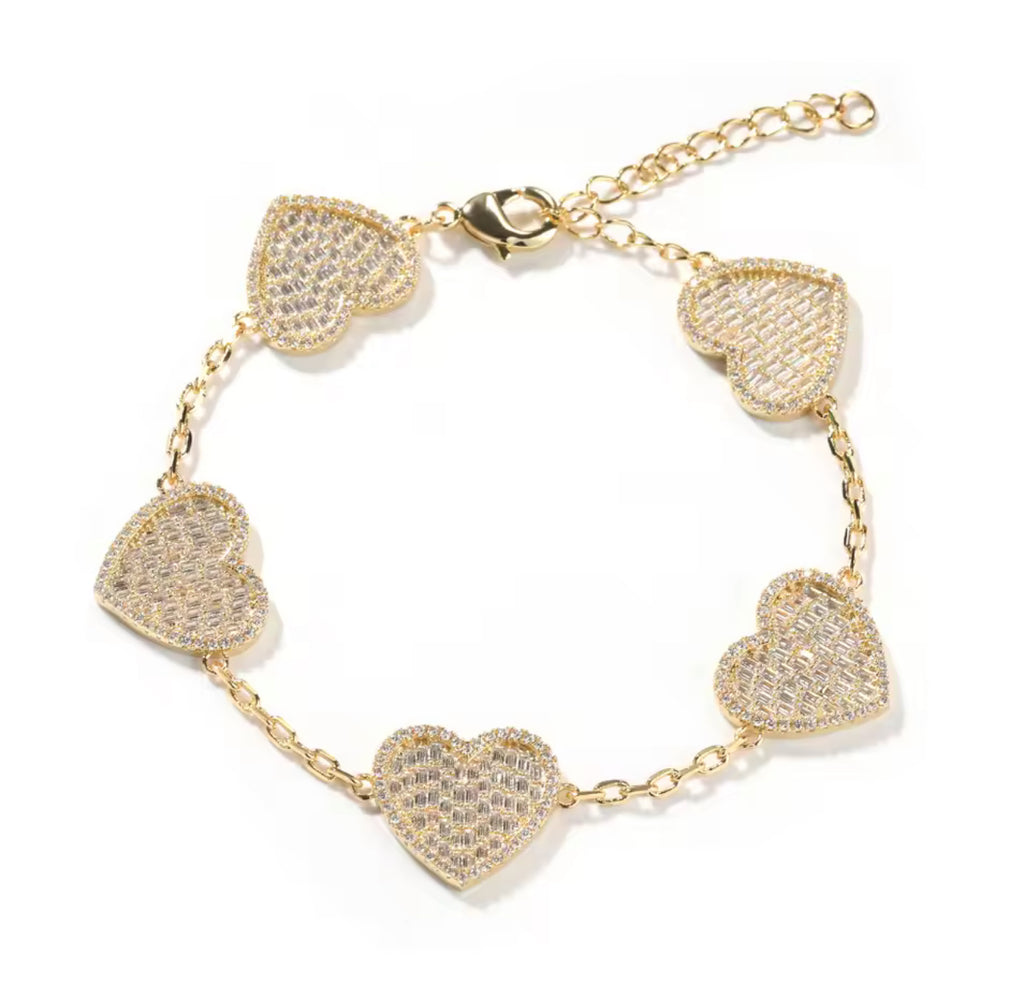 5 of Hearts Bracelet