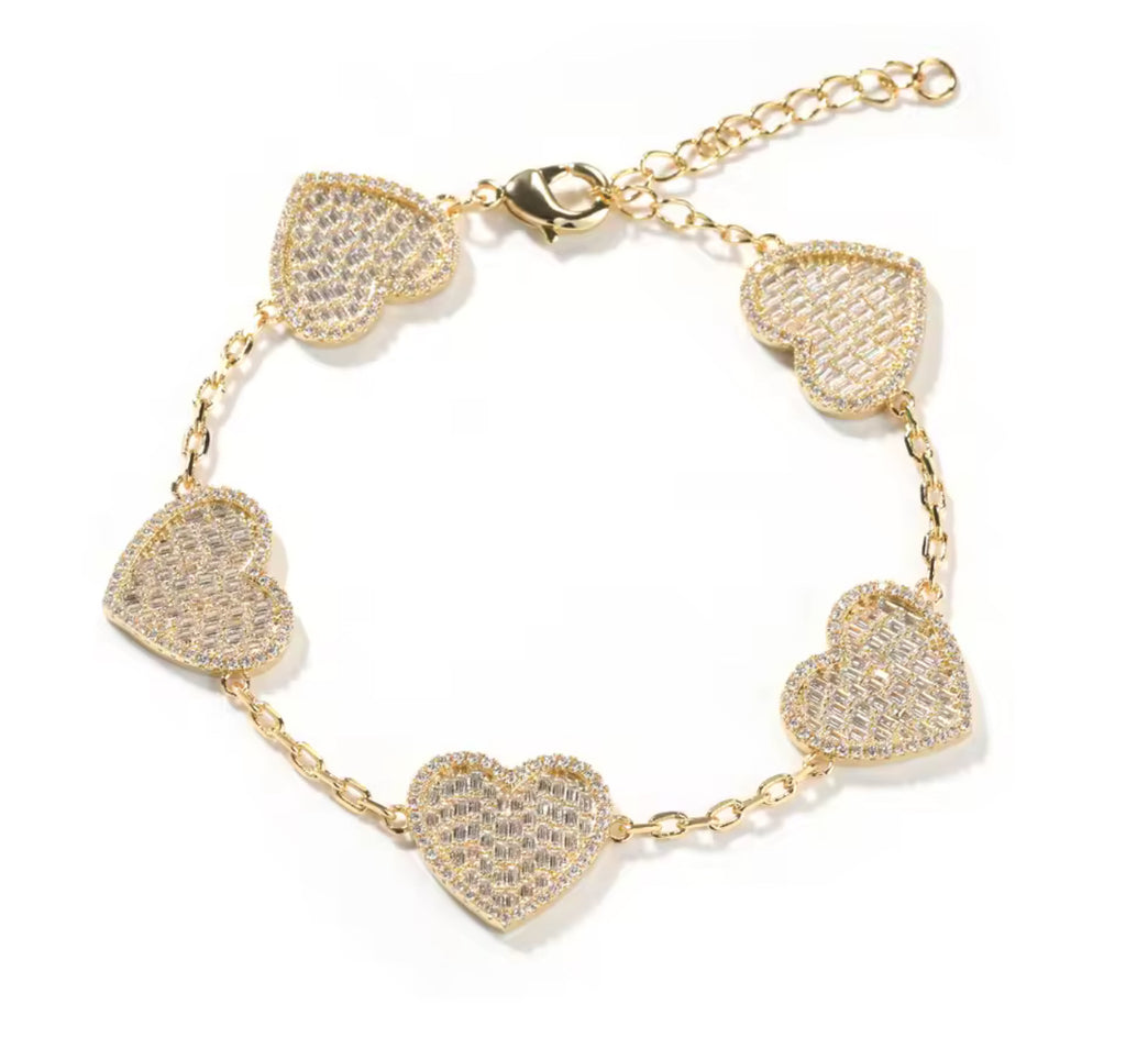 5 of Hearts Bracelet