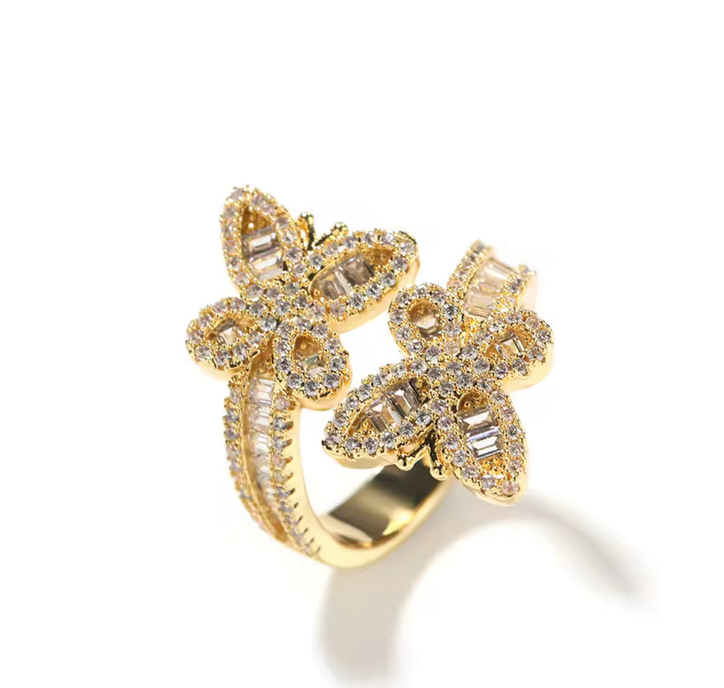 Butterfly Cuff Ring