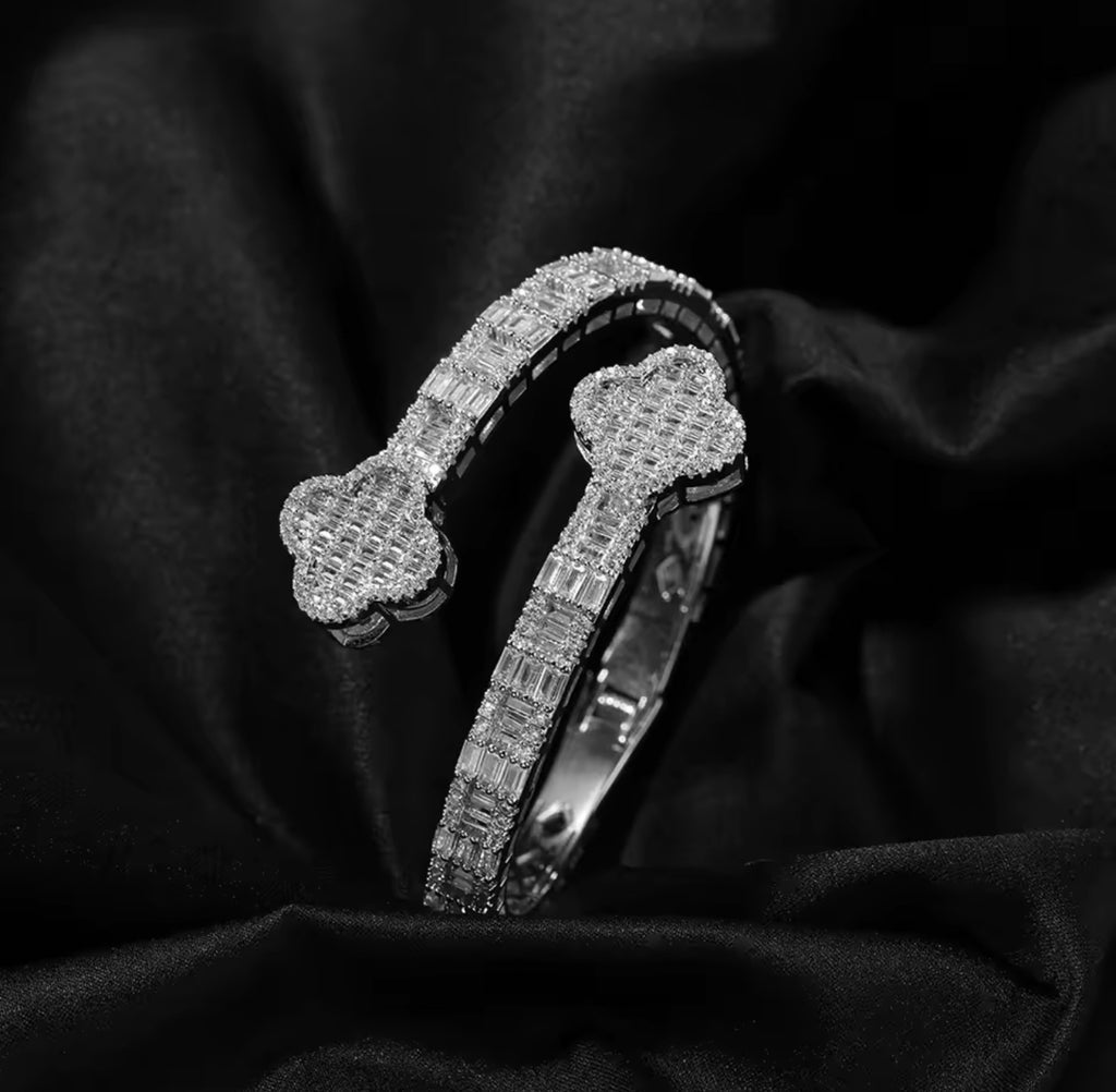 Shamrock  Cuff Bangle