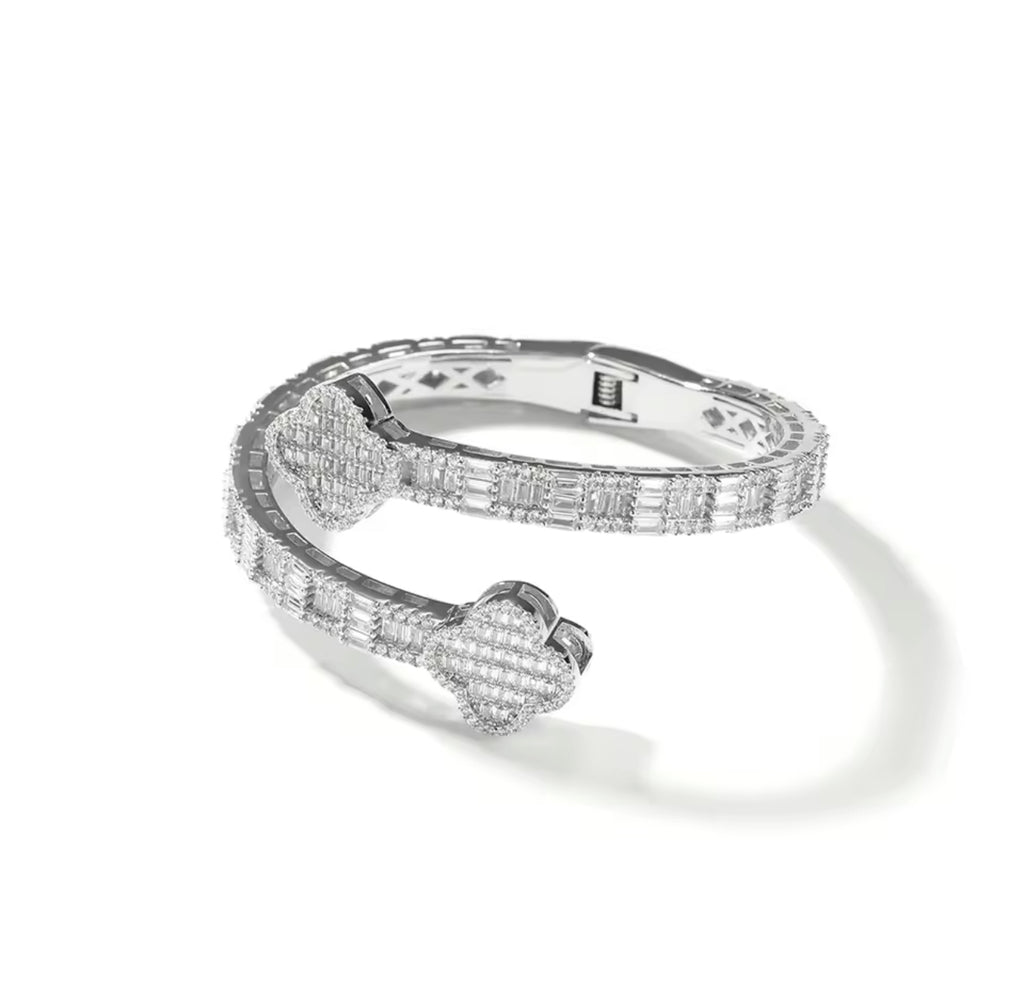 Shamrock  Cuff Bangle