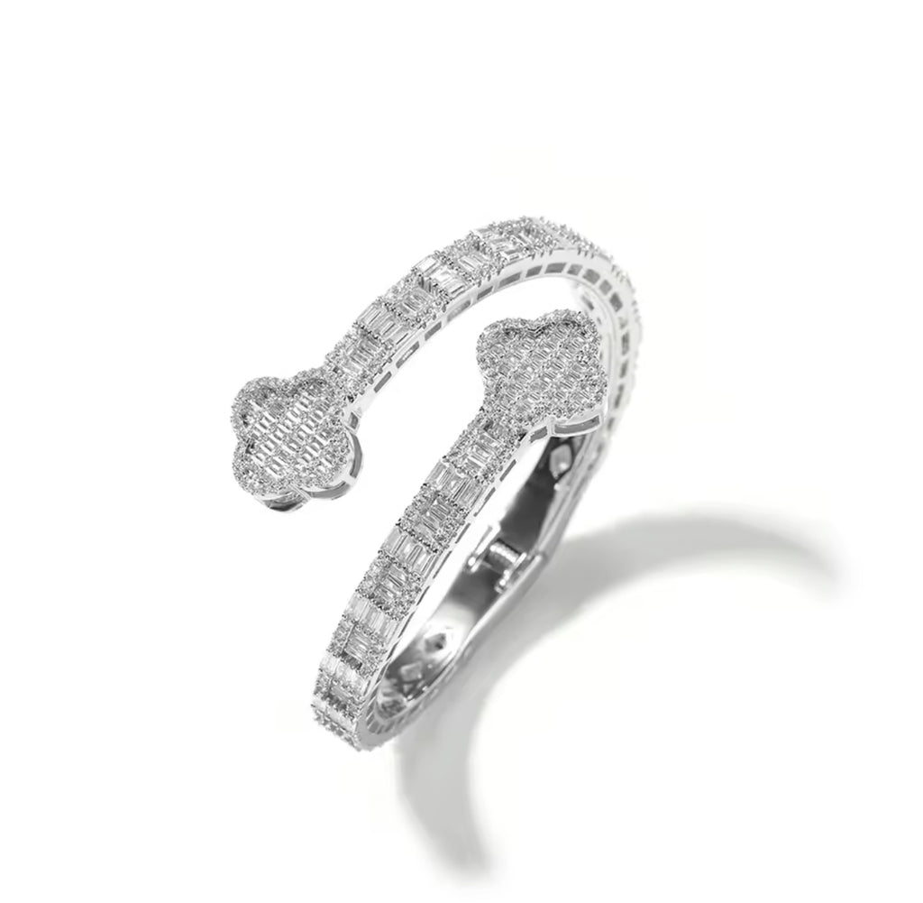 Shamrock  Cuff Bangle