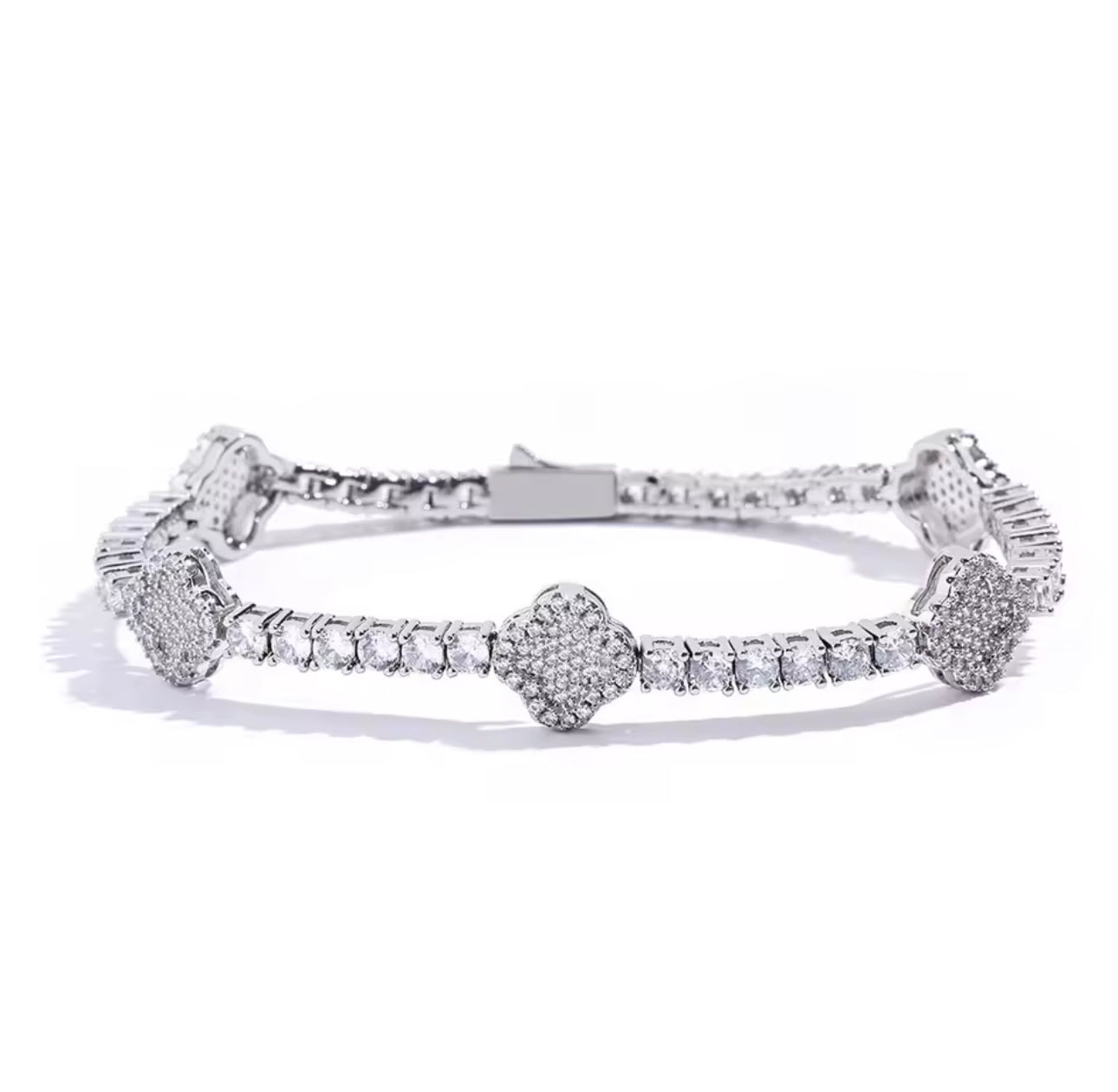 Shamrock  Tennis  Bracelet