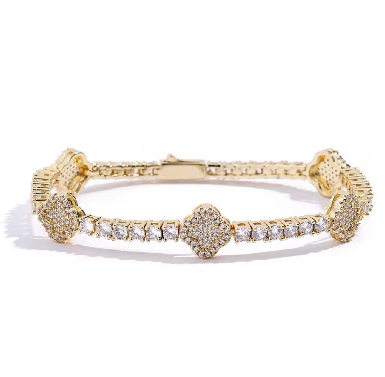 Shamrock  Tennis  Bracelet