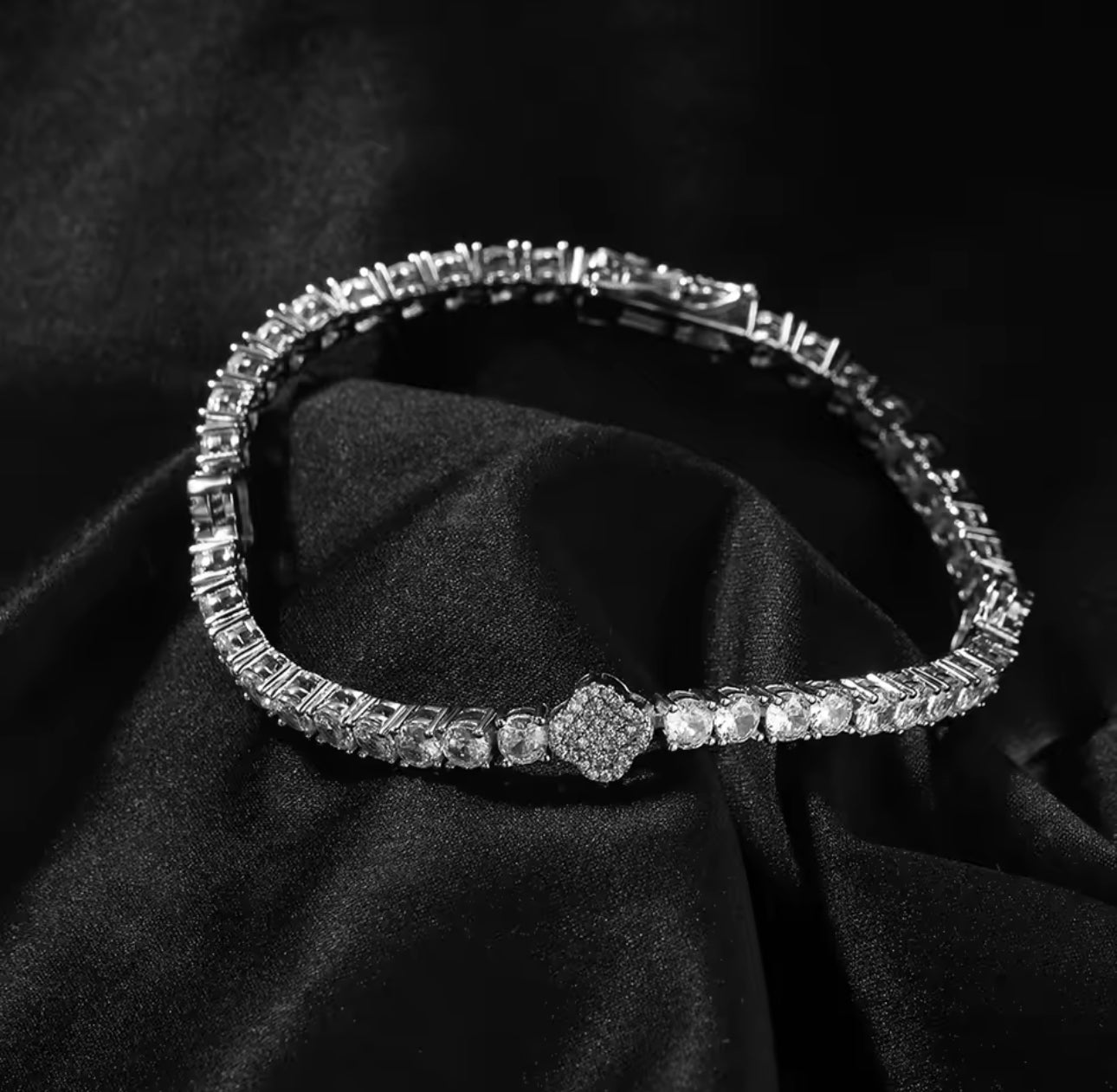 Shamrock  Tennis  Bracelet