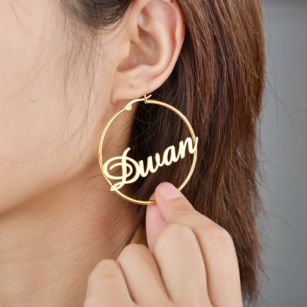 Custom Hoop Earring