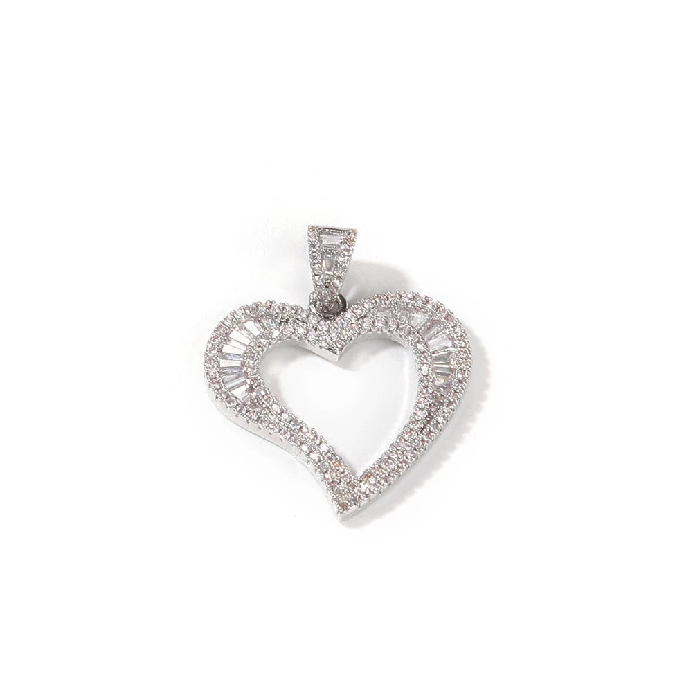 Crushed Heart Pendant