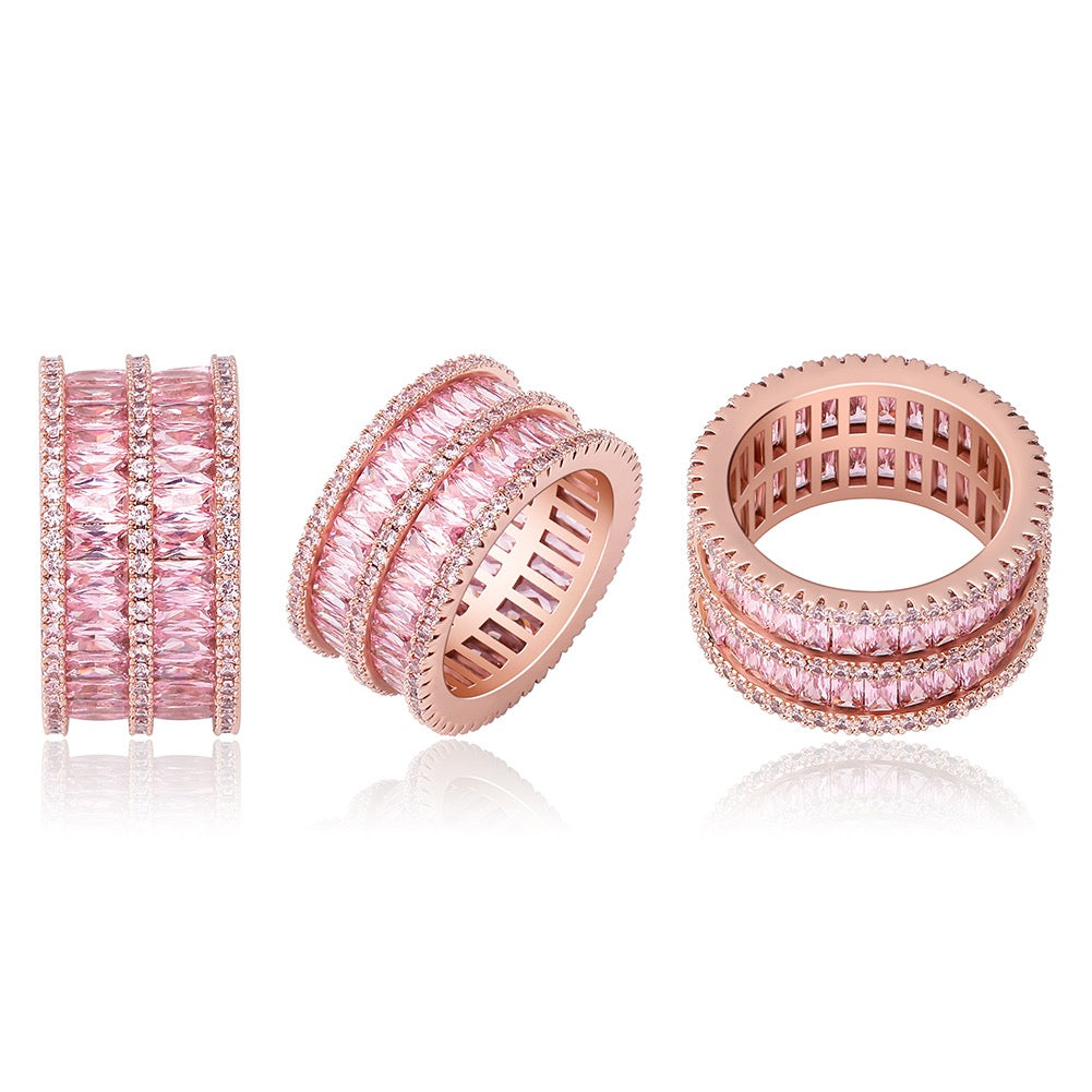 Double Royal  Baguette Ring