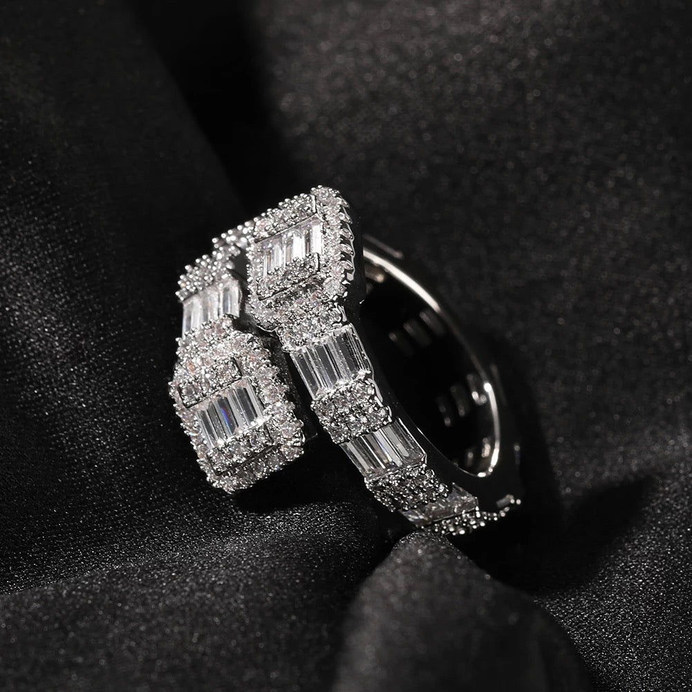 Cuff Baguette Ring