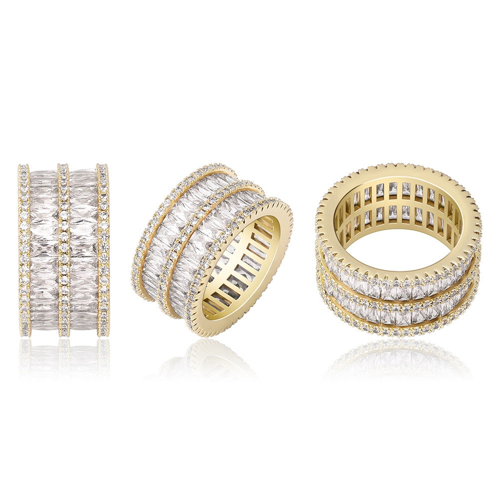 Double Royal  Baguette Ring