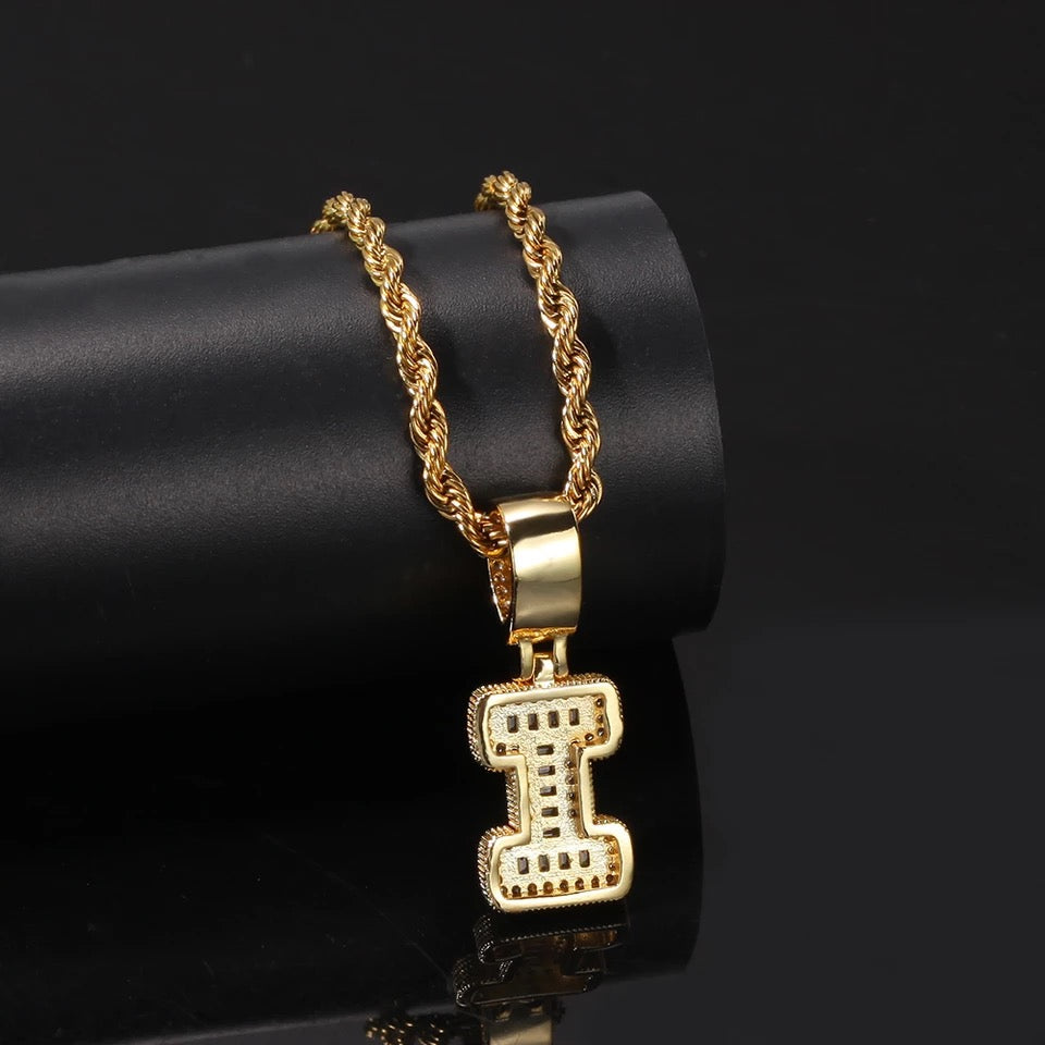 Bubble Letter Pendant