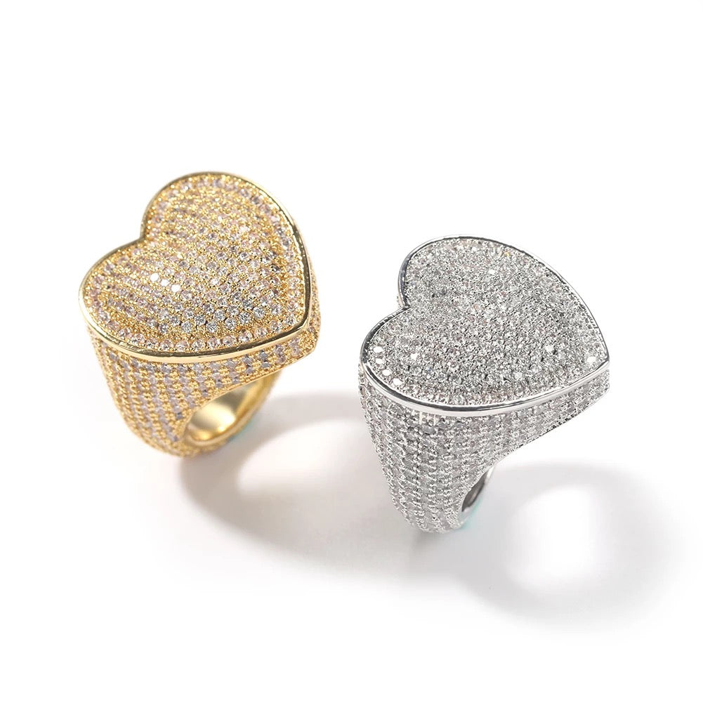 Bubble Heart Ring