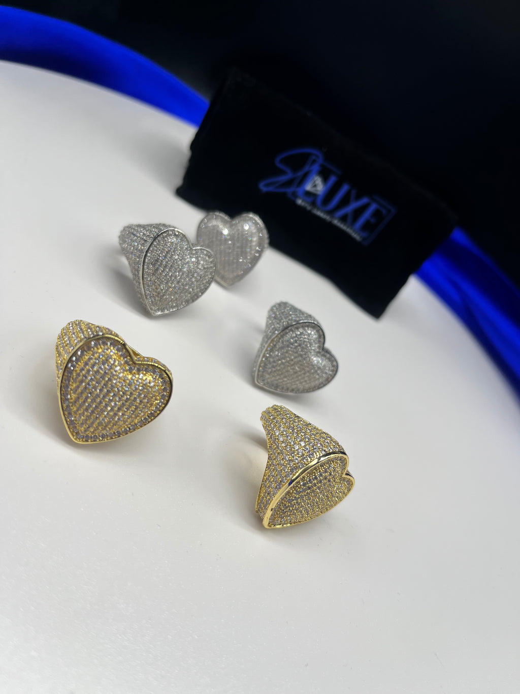 Bubble Heart Ring