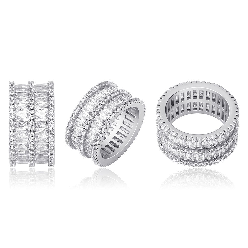Double Royal  Baguette Ring