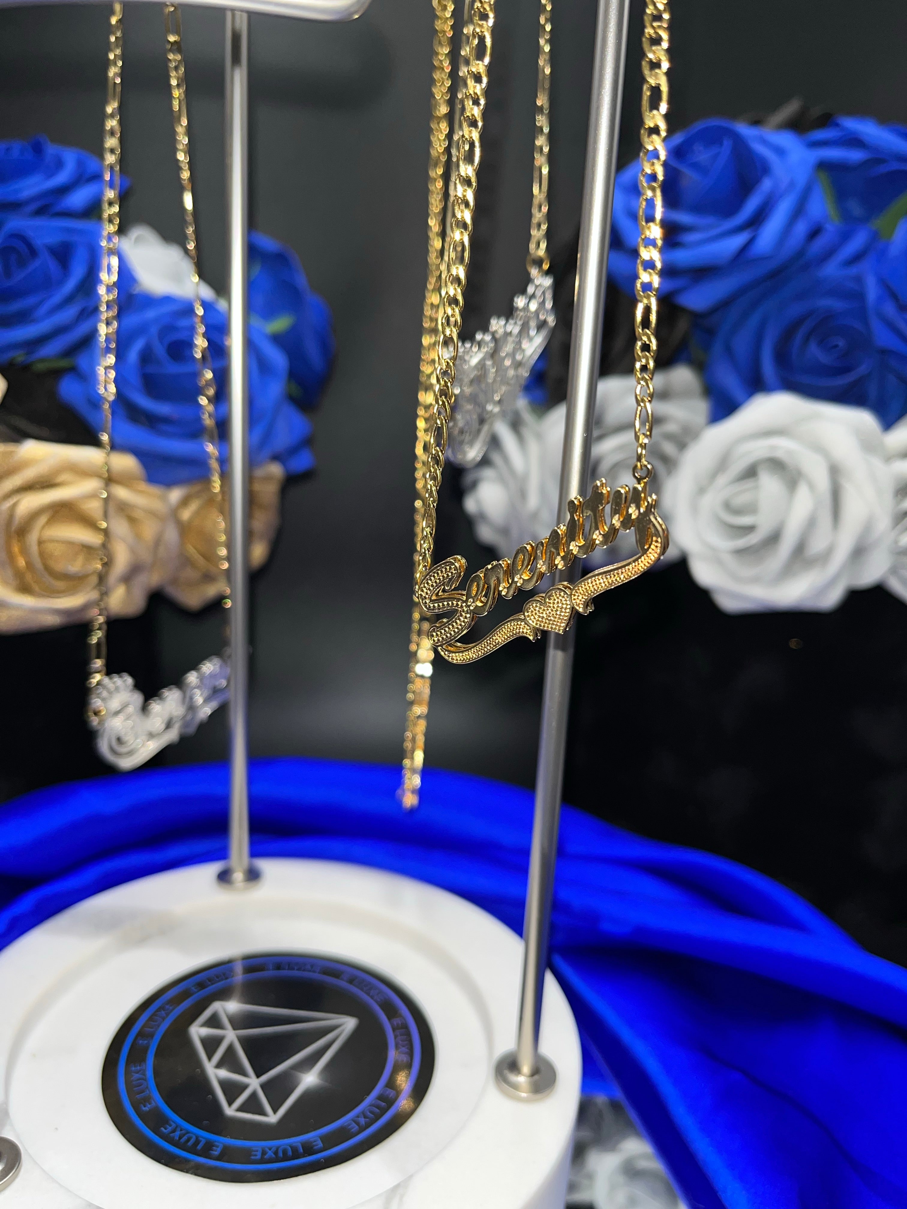 Double Plated Name Necklace