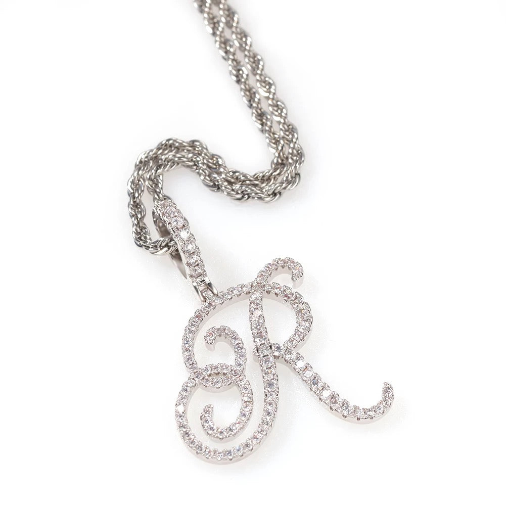 Cursive Leter pendant