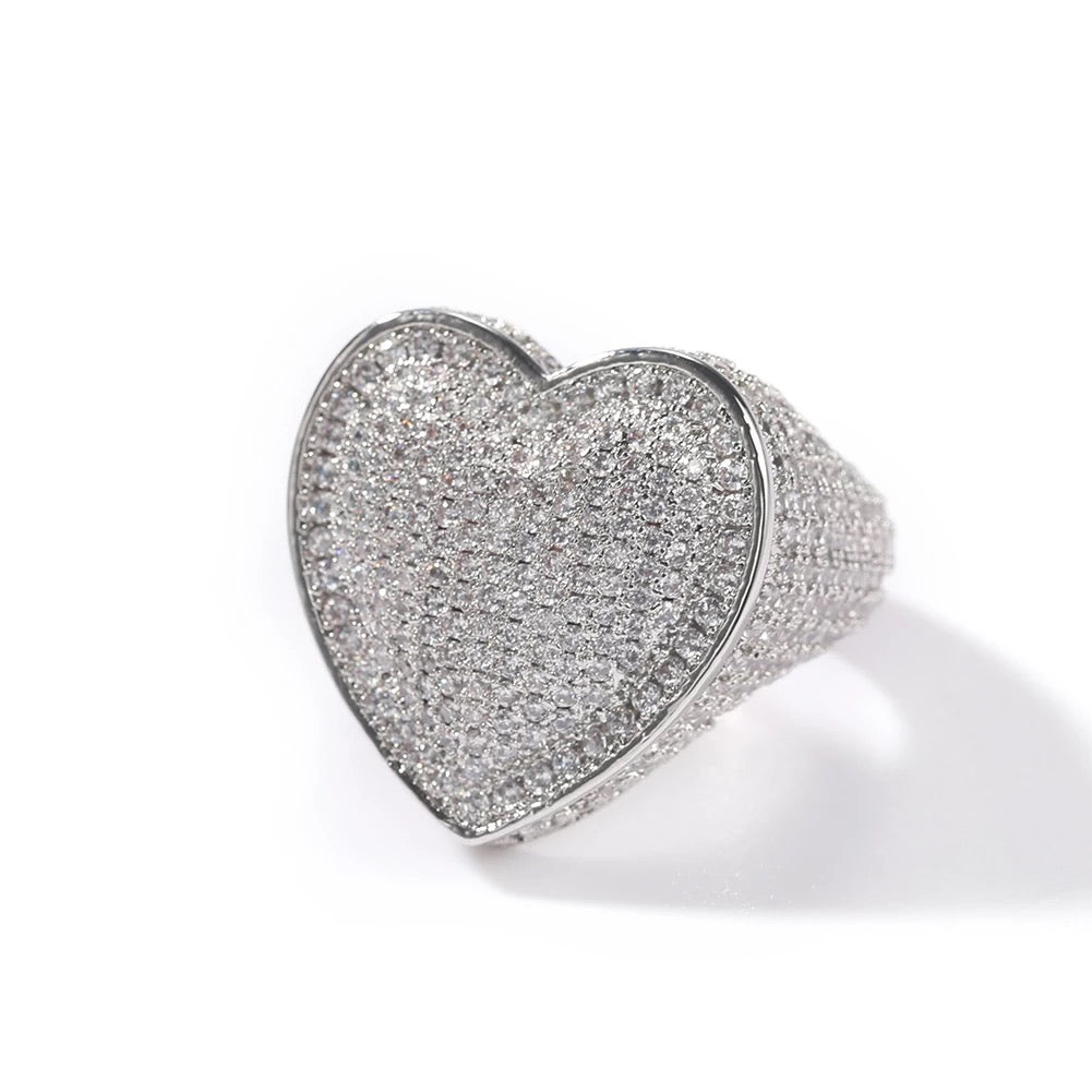 Bubble Heart Ring