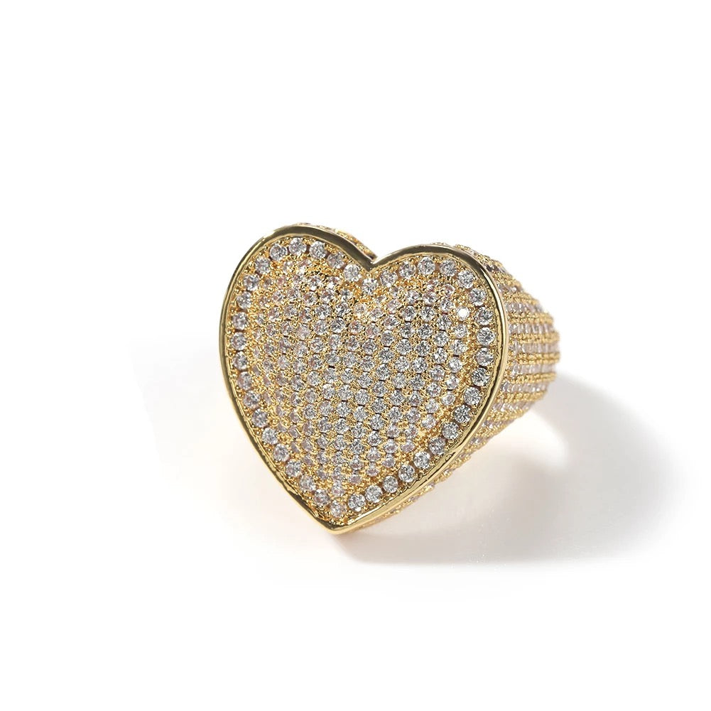 Bubble Heart Ring