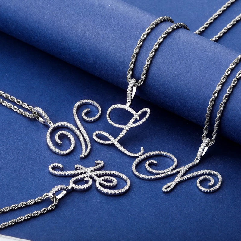 Cursive Leter pendant